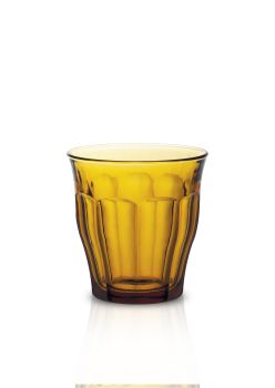 Set 4 pahare, sticlă, maro deschis, 360 ml, Picardie, Duralex - 3550190504231