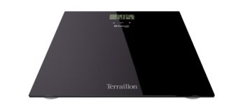 Cântar digital Smart Body, sticlă, negru, max. 150 kg, Terraillon - 3094570143394