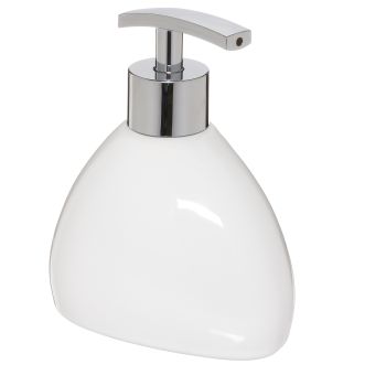Dispenser, ceramică, alb lucios, 10.8x8.5x13 cm, Five - 3560239280118