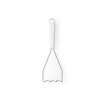 Presă legume, inox+plastic, alb, 26.2x5 cm, Essential Line, Brabantia - 8710755400483