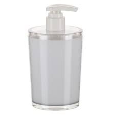 Dispenser, plastic, alb, 7.8x16.5x7.8  cm, Five - 4811244088503