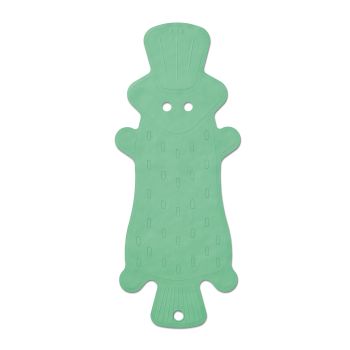 covoras de baie pentru copii cauciuc verde model crocodil rayen 8412955023423