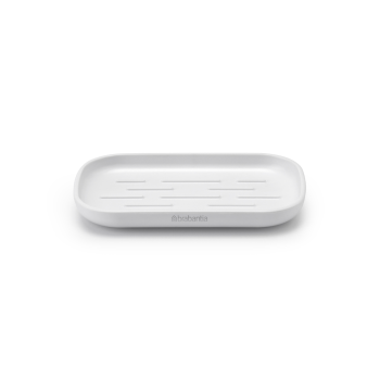 Savonieră plastic, alb, 13.5x8.1x1.6 cm, ReNew, Brabantia - 8710755280221