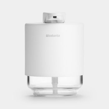 Dispenser, metal+sticlă, alb, 200 ml, MindSet, Brabantia - 8710755303227