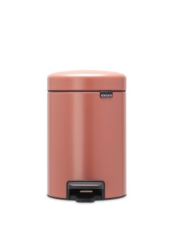 Coş de gunoi cu pedală, roz, inox, 3 l, NewIcon, Brabantia - 8710755304286