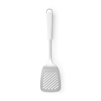 spatula inox plastic alb essential line 8710755400544