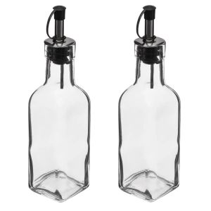 oliviera 2 piese inox sticla 160 ml five 504349