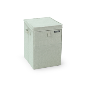 Coș rufe, textil, 35 l, verde, Brabantia - 8710755120466