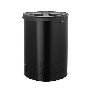 Coş rufe selectiv, inox, negru, 55 l, Brabantia - 8710755242366