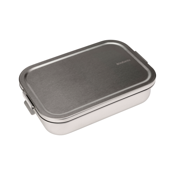 Caserolă pentru prânz, compartimentată, 2 l, inox, 26.1x17.4x6.3