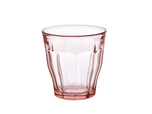 Set 4 pahare, sticlă, roz, 250 ml, Picardie, Duralex - 3550190505344