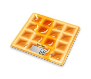 cantar electronic bucatarie t1040 gaufre 3 kg galben 3094570143486