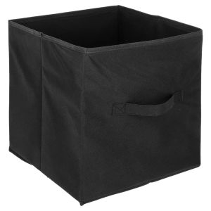  Cutie depozitare, polipropilenă, 31x31 cm, negru, Five - 3560239225317