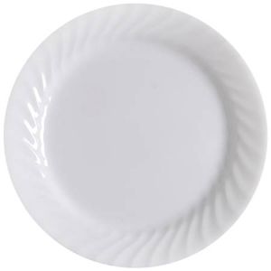 Farfurie rotundă întinsă, albă, 21.6 cm, Embossed Enhancements, Corelle - 71160102064 50026