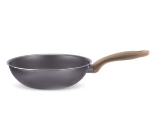 Tigaie wok, aluminiu, gri, 28 cm, Diamond Titan, Pensofal - 8020173073061