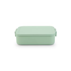 Caserolă pentru prânz,1.1l, verde, plastic, 20x13.5x5.5 cm, Make&Take, Brabantia - 8710755202605    
