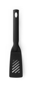 Spatulă îngustă, non-stick, nylon, negru, 24.8 cm, Black Line, Brabantia - 8710755365263