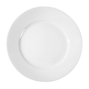 Farfurie rotundă întinsă,  sticlă, albă, 26.7 cm, Dazzling White, Corelle - 71160063457