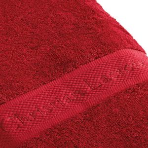 Prosop baie, roşu, 100% bumbac super-absorbant, 140x70 cm, Christian Lacroix - 5425026826680