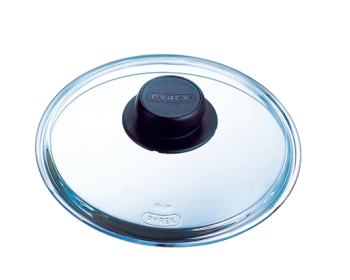Capac cu mâner, sticlă, transparent, 20 cm, Pyrex - 3426470262293