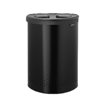 Coş rufe selectiv, inox, negru, 55 l, Brabantia - 8710755242366