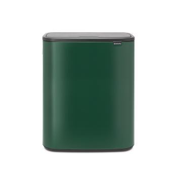cos gunoi bo touch bin 2x30l pine green 8710755304224