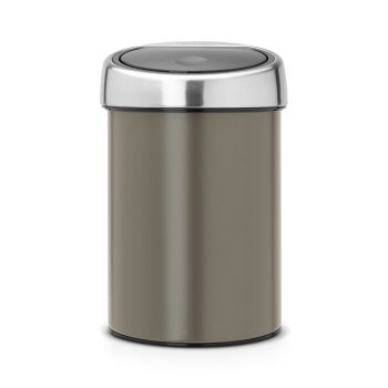 cos gunoi touch gri inchis inox 3l 8710755364464
