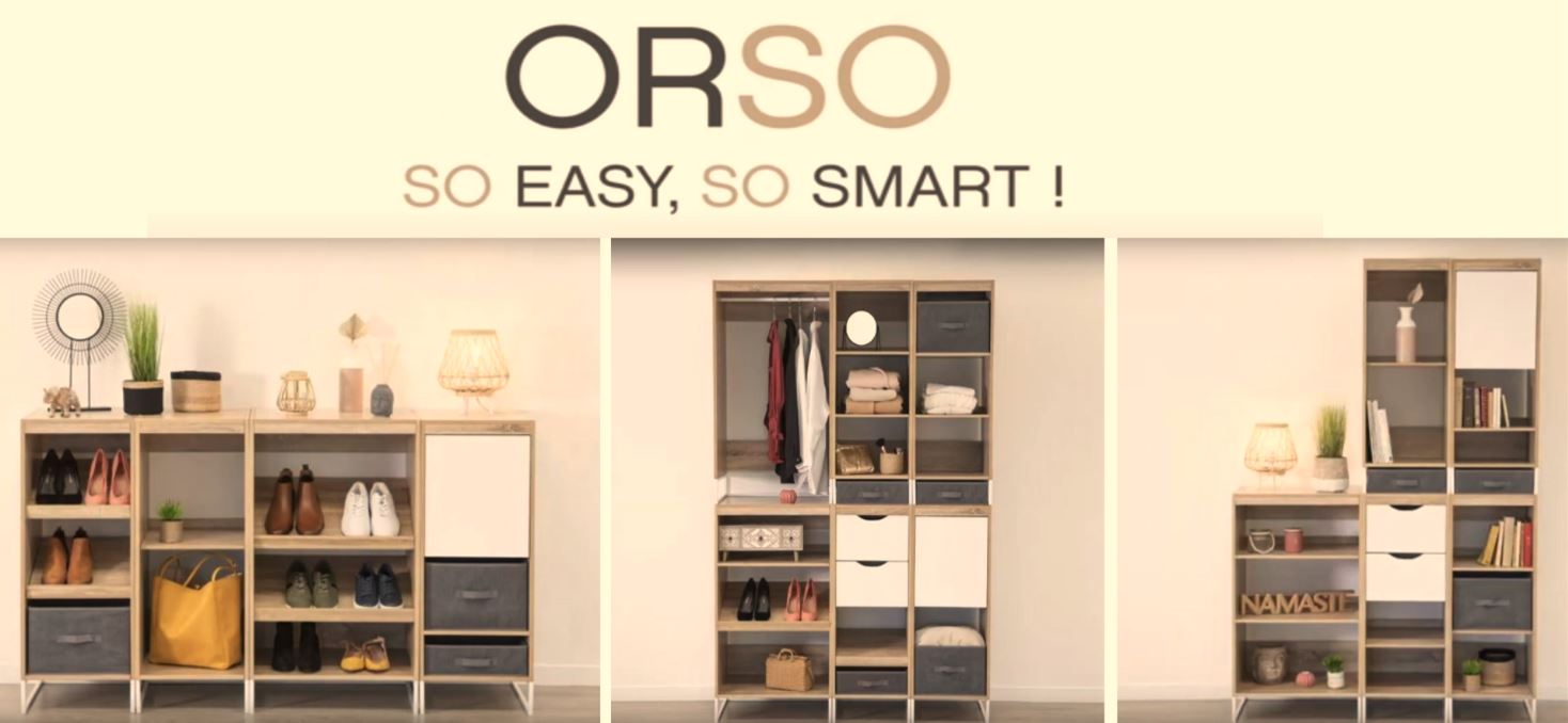 Mobilierul modular ORSO - perfect pentru tine!